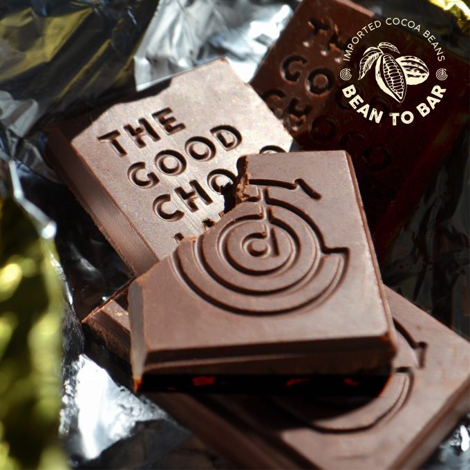 the good chocolate brand ginger bar foil