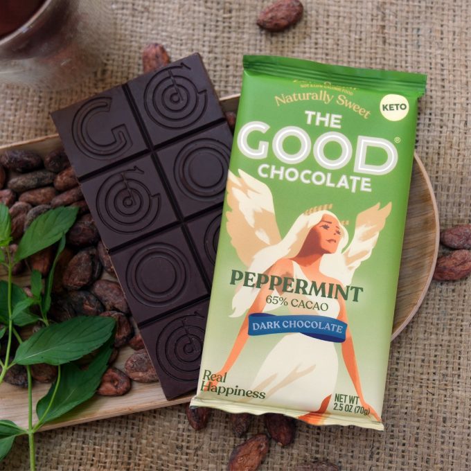 the good chocolate brand mint bar package