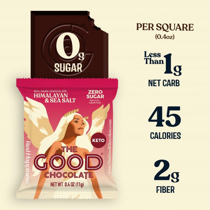 the good chocolate brand salt square highlight