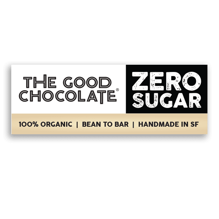 The Good Chocolate Bean-to-bar Zero Sugar
