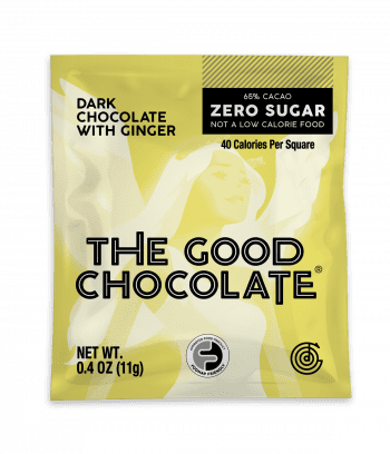 Ginger Dark Chocolate Bar 0.4oz