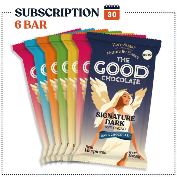 6 Bar Chocolate Subscription