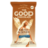 Front of The Good Chocolate's Salted Almonds Dark Chocolate pack