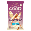 Front of Double Crunch Coconut Milk Vegan Cacao Bar