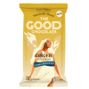 Front pack of The Good chocolate's Ginger Dark Chocolate