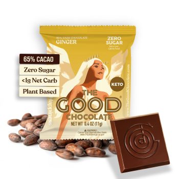 Ginger Zero Sugar Square Packaging Low Net Carb