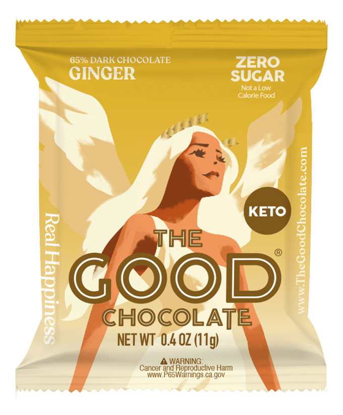 Ginger Chocolate Square Zero Sugar