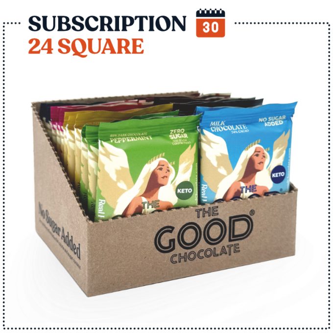 24 Square Chocolate Subscription