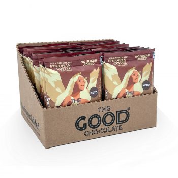 Ethiopian Coffee Milk Chocolate Square 24 pack