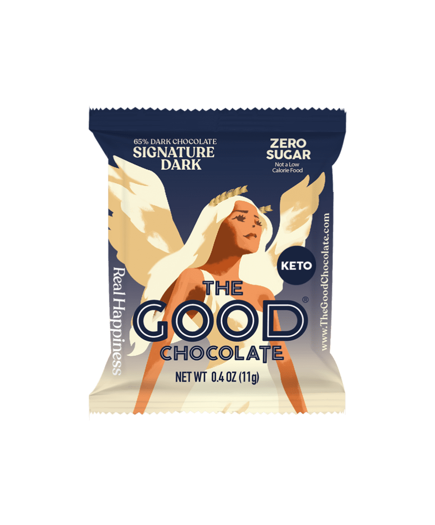 dark chocolate square small