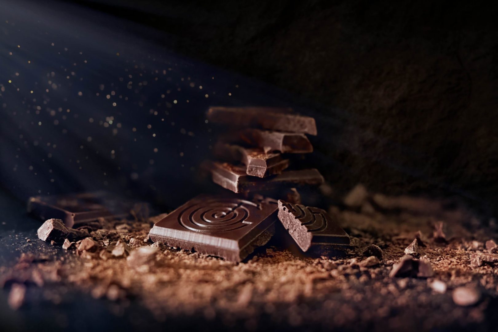 delicious zero sugar chocolate square